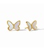 JULIE VOS Papillon Stud Mother of Pearl