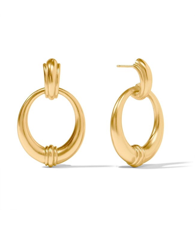 JULIE VOS Portofino Doorknocker Earring