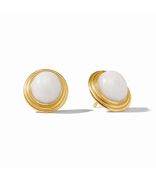 JULIE VOS Portofino Stone Stud