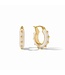 JULIE VOS Colette 2-in-1 Earring Alabaster