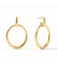 JULIE VOS Laguna Doorknocker Earring