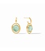 JULIE VOS Laguna Hoop & Charm Earring