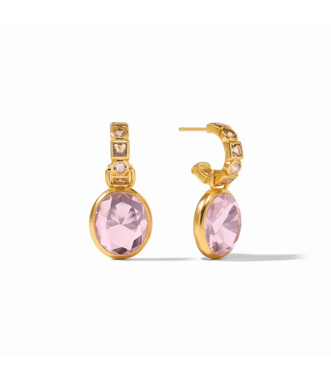 JULIE VOS Jolie Hoop & Charm Earring