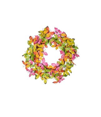 20” Butterfly Wreath