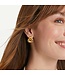 JULIE VOS Avalon Demi Doorknocker Earring