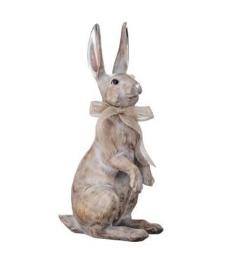 17" Resin Sitting Bunny