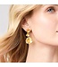 JULIE VOS Bloom Tier Earring Gold