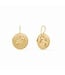 JULIE VOS Saratoga Horse Earring Gold