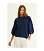 Amy Premium French Terry Puff Sleeve Pullover