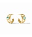 JULIE VOS Laguna Stone Hoop