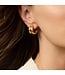 JULIE VOS Havana Double Hoop