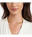 JULIE VOS Butterfly Delicate Station Necklace Gold