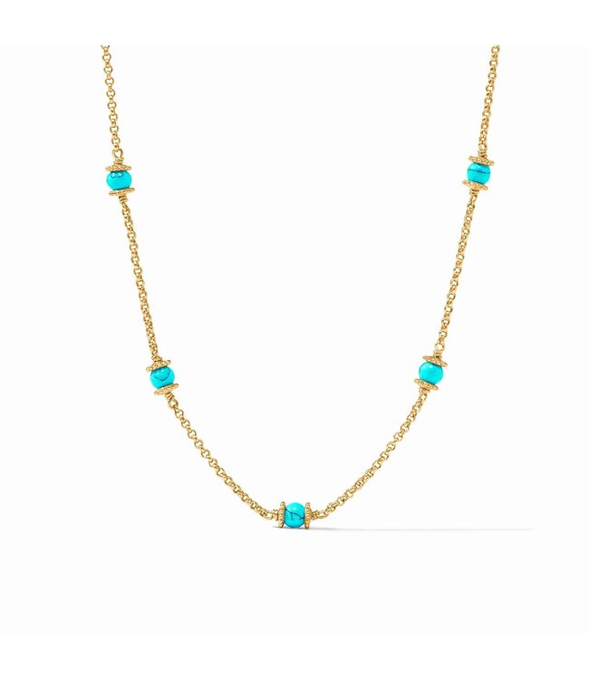 JULIE VOS Hydra Delicate Station Necklace