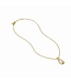 JULIE VOS Saratoga Delicate Necklace Mother of Pearl