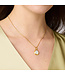 JULIE VOS Saratoga Delicate Necklace Mother of Pearl