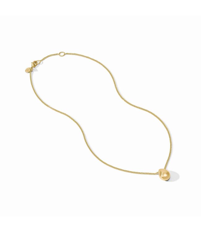 JULIE VOS Wave Delicate Necklace Gold