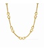 JULIE VOS Saratoga Demi Link Necklace Gold