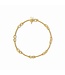 JULIE VOS Saratoga Demi Link Necklace Gold