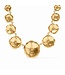 JULIE VOS Bloom Statement Necklace Gold