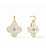 JULIE VOS Colette Statement Hoop & Charm Earring