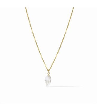 JULIE VOS Willow Delicate Necklace Mother of Pearl