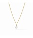 JULIE VOS Willow Delicate Necklace Mother of Pearl