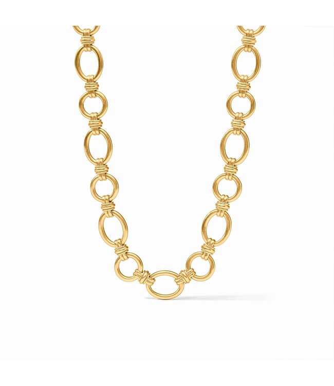 JULIE VOS Portofino Link Necklace Gold