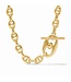 JULIE VOS Laguna Demi Link Necklace Gold