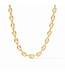 JULIE VOS Laguna Demi Link Necklace Gold