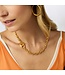 JULIE VOS Laguna Demi Link Necklace Gold