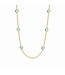 JULIE VOS Laguna Stone Station Necklace