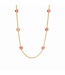 JULIE VOS Laguna Stone Station Necklace