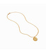 JULIE VOS Gold Coin Pendant