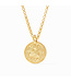 JULIE VOS Gold Coin Pendant