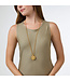 JULIE VOS Gold Coin Pendant