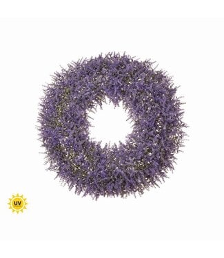 Lavender Garden Wreath 24”