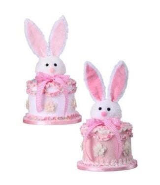 10" Vintage Easter Bunny Cake - Sold Individually