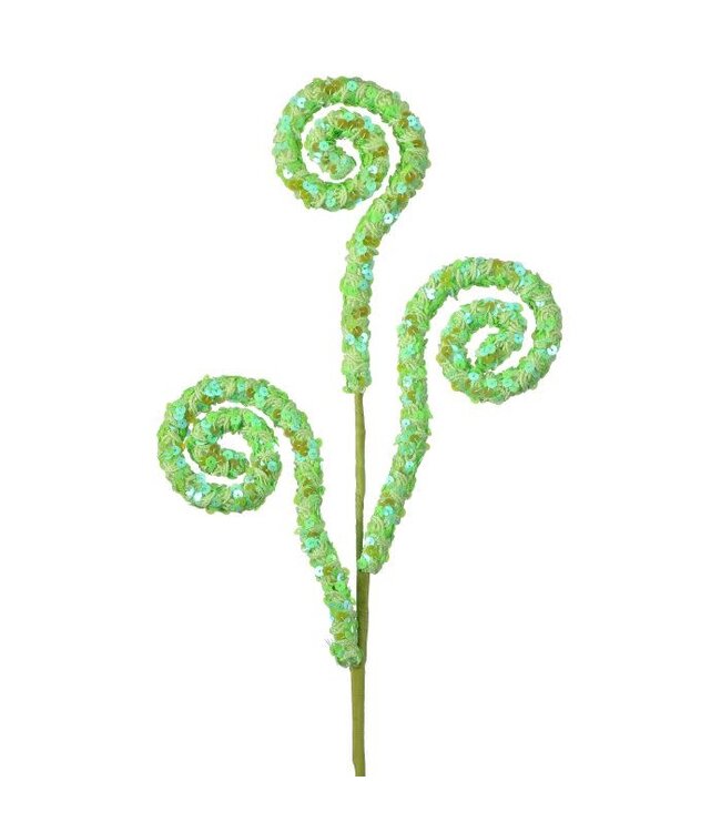 29” Sequin Spring Curl Spray