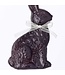 4" Glass Chocolate Bunny Ornament - Sold Individually