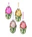 4" Glass Tulip Ornament - Sold Individually