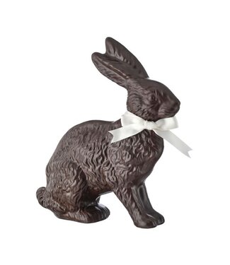 10" Resin Chocolate Bunny