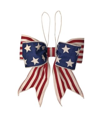 4”X12” Americana Premade Bow