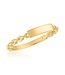 Figaro Chain Gold Layers Ring
