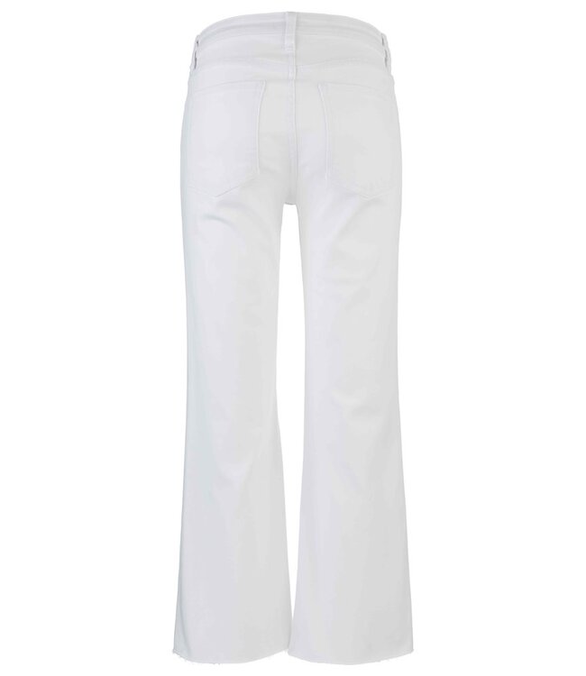 KUT FROM THE KLOTH Kelsey High Rise Ankle Flare With Raw Hem