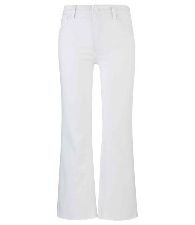 KUT FROM THE KLOTH Kelsey High Rise Ankle Flare With Raw Hem