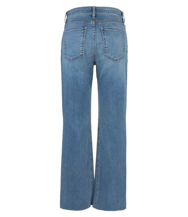 KUT FROM THE KLOTH Kelly High Rise Fab Ab Kick Flare Inset Leg