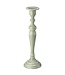 15” Mtl Enamel Candlestick