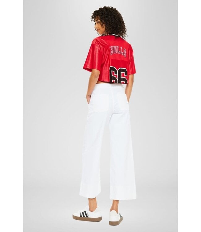 Patricia Open Pack High Rise Cropped Wide Leg