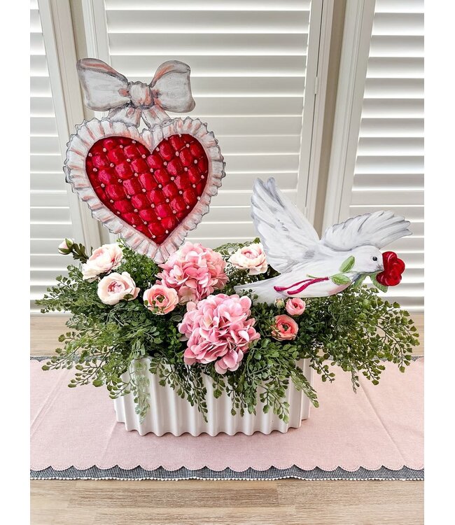 THE ROUND TOP COLLECTION Puffy Heart & Bow