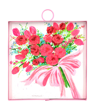 THE ROUND TOP COLLECTION Mini Gallery Rose Heart Bouquet